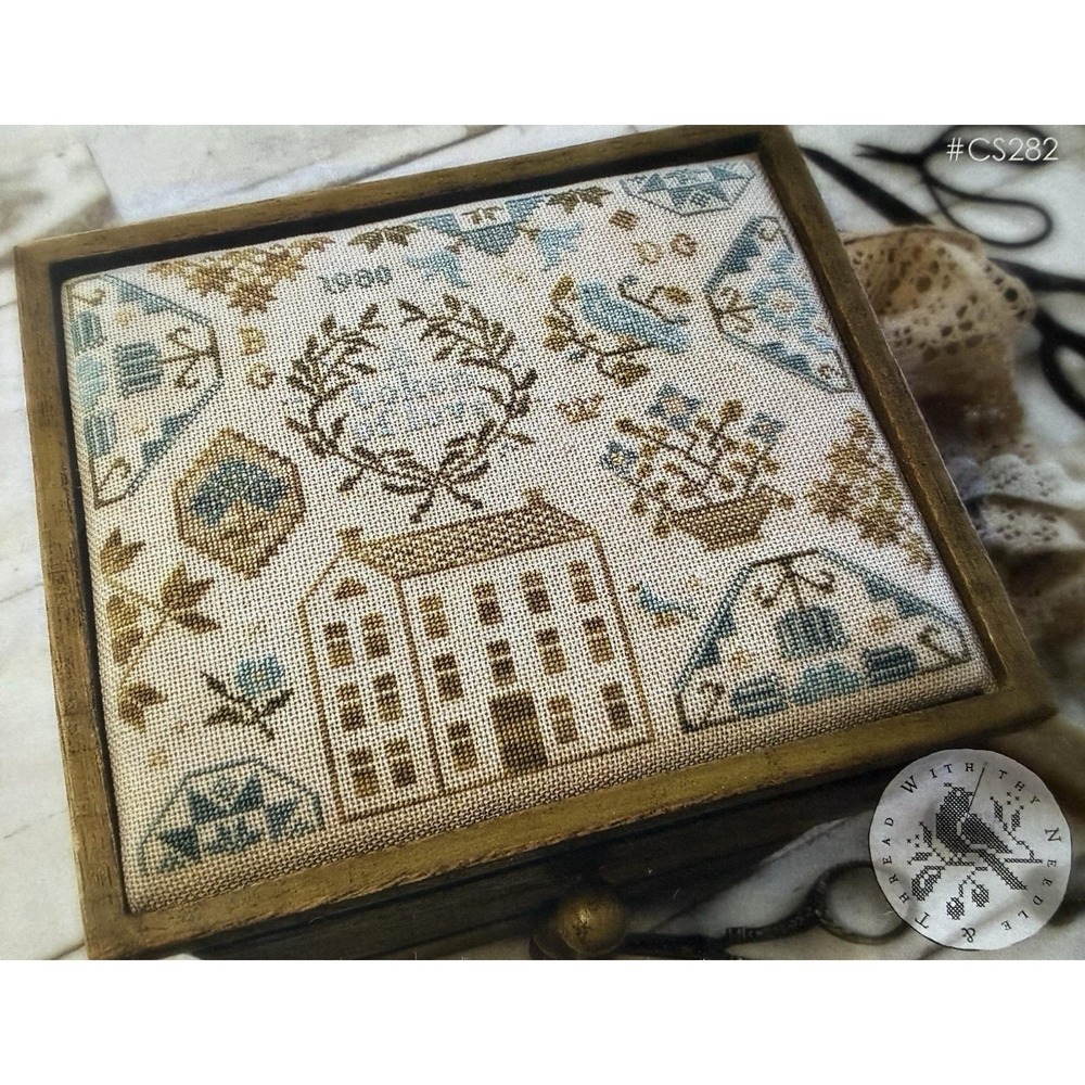 Token Of Love Miniature Quaker Sampler *CHART ONLY With Thy Needle & Thread READ